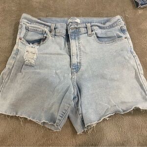 Denizen from Levi's Light Blue High-Rise Denim Shorts